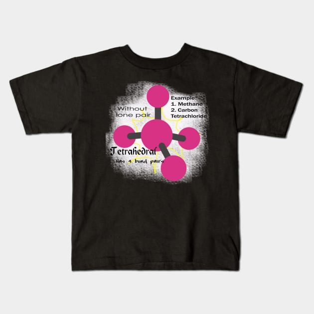 Tetrahedral Kids T-Shirt by johnmerry